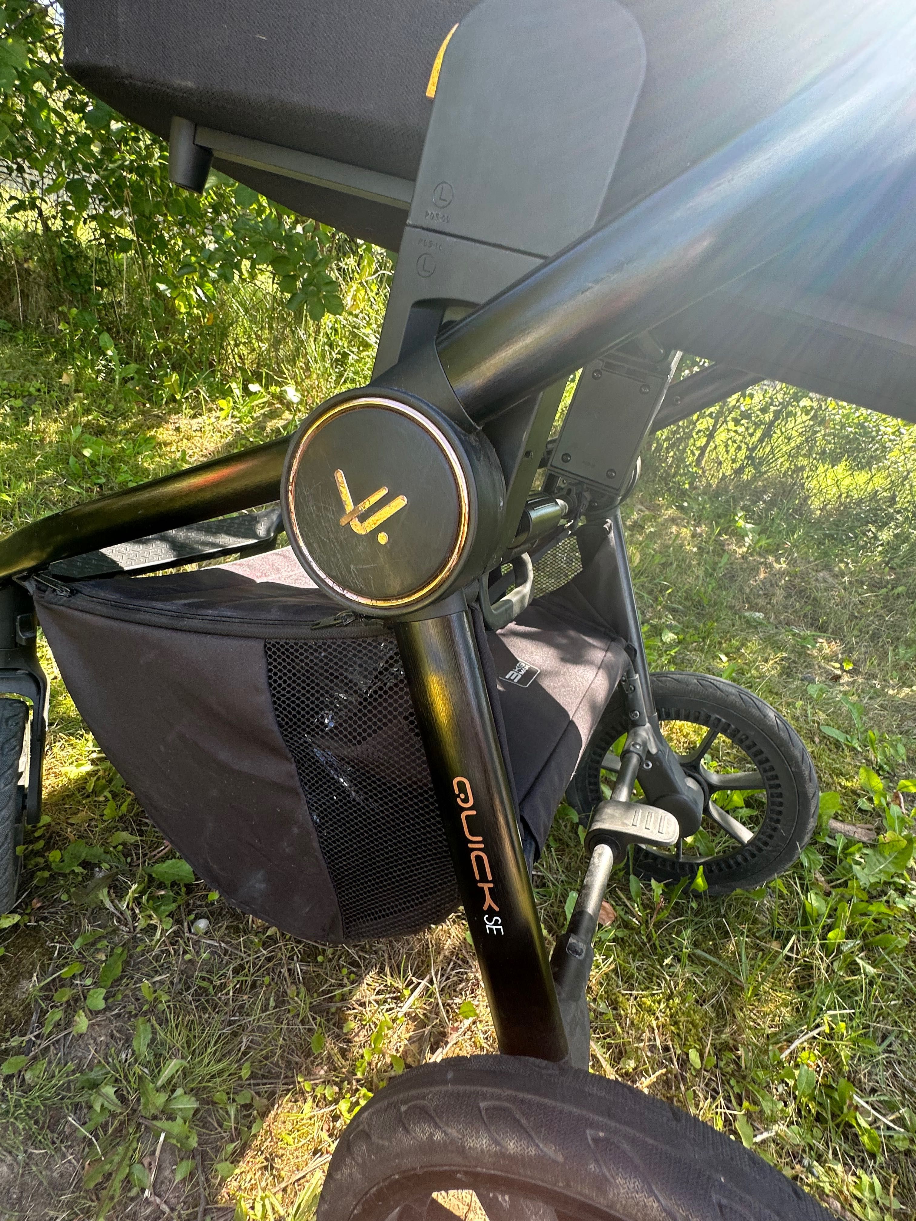 Wózek Muuvo Quick SE 2w1 gondola XL