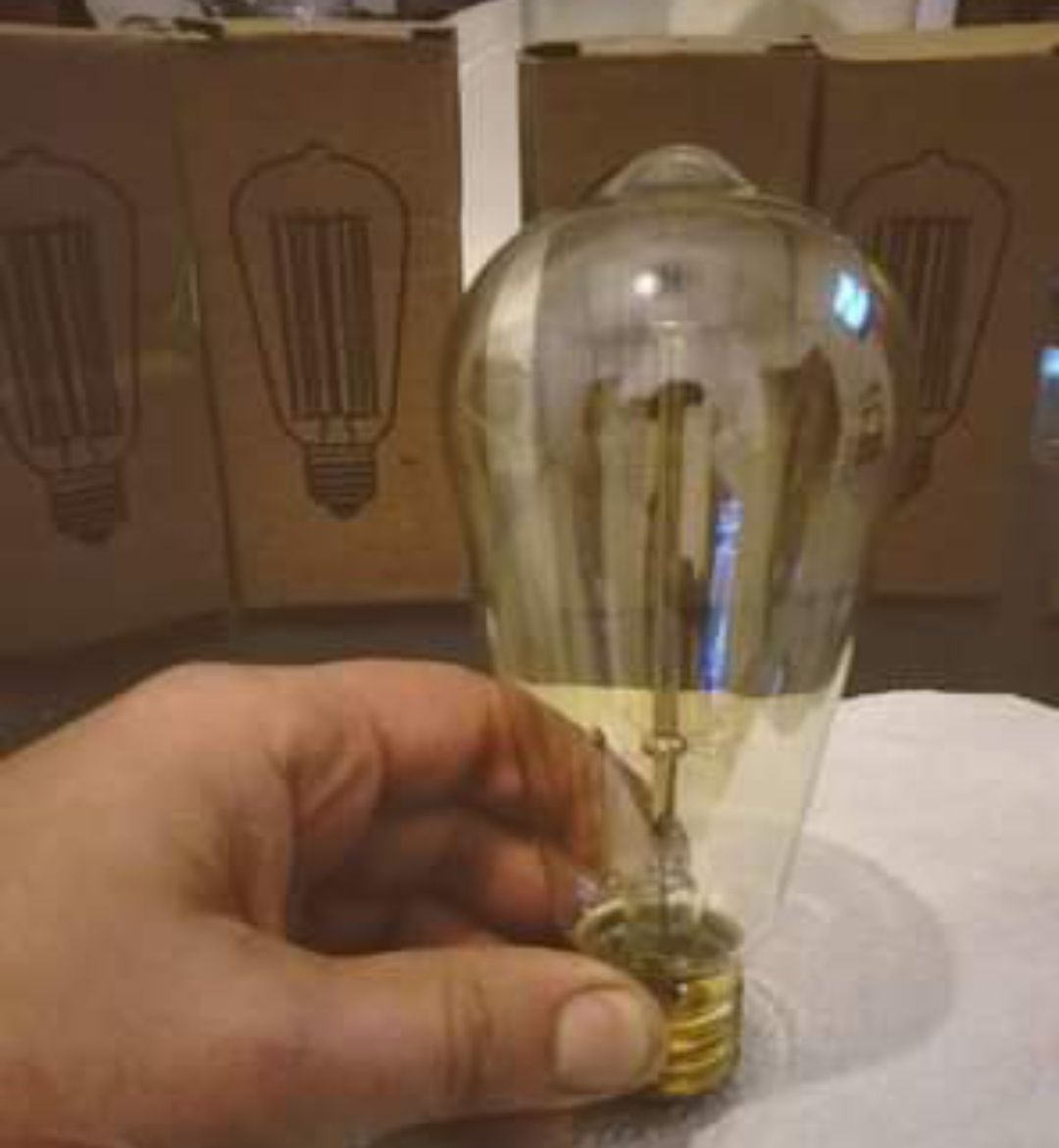 "Novo" oportunidade 6 Lâmpadas Edison "estilo vintage"