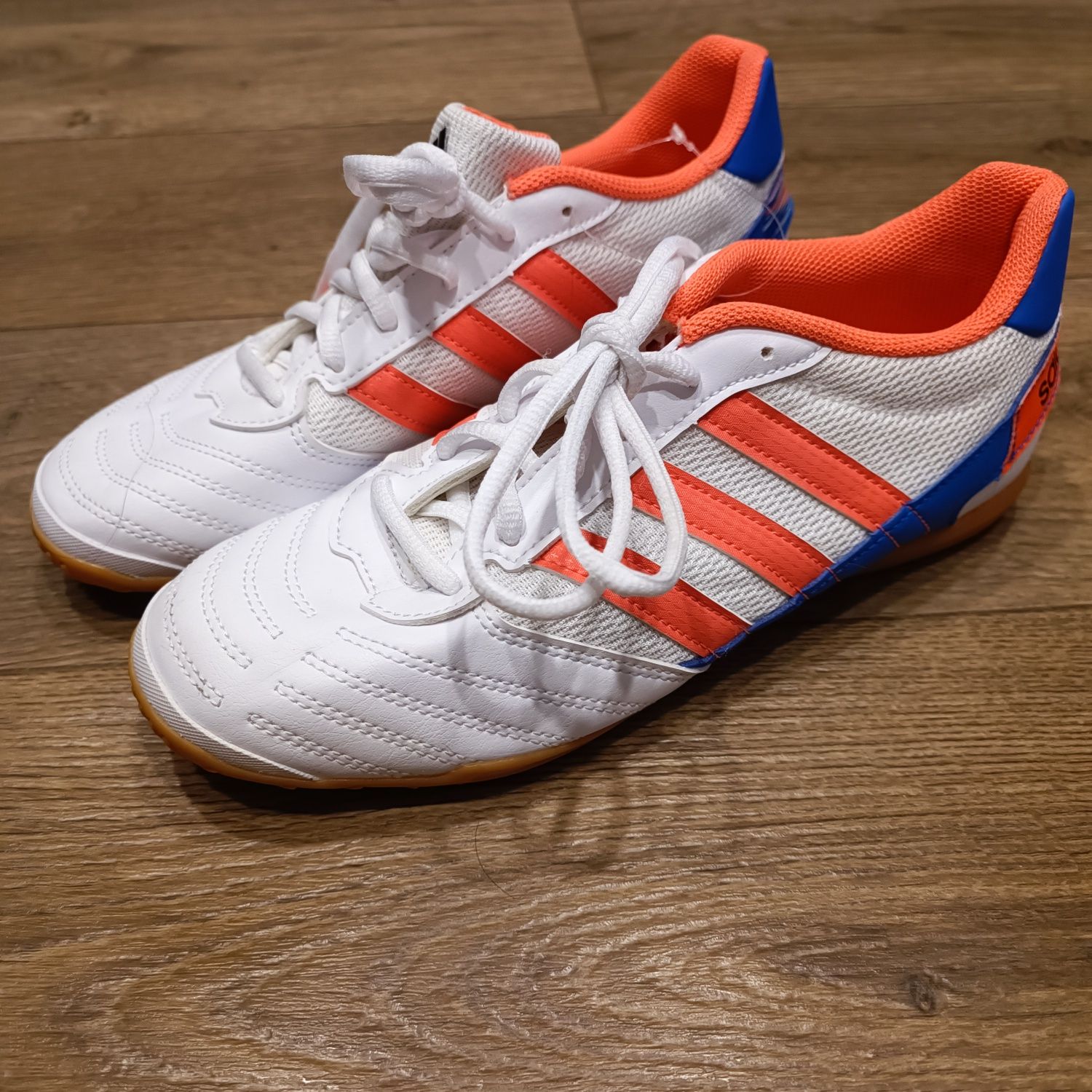 Футбольные Футзалки кроссовки Adidas Super Sala FV2633 белые ОРИГИНАЛ