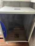 Szafa Rack teleinformatyczna 12U 600x500 szara drzwi szklane