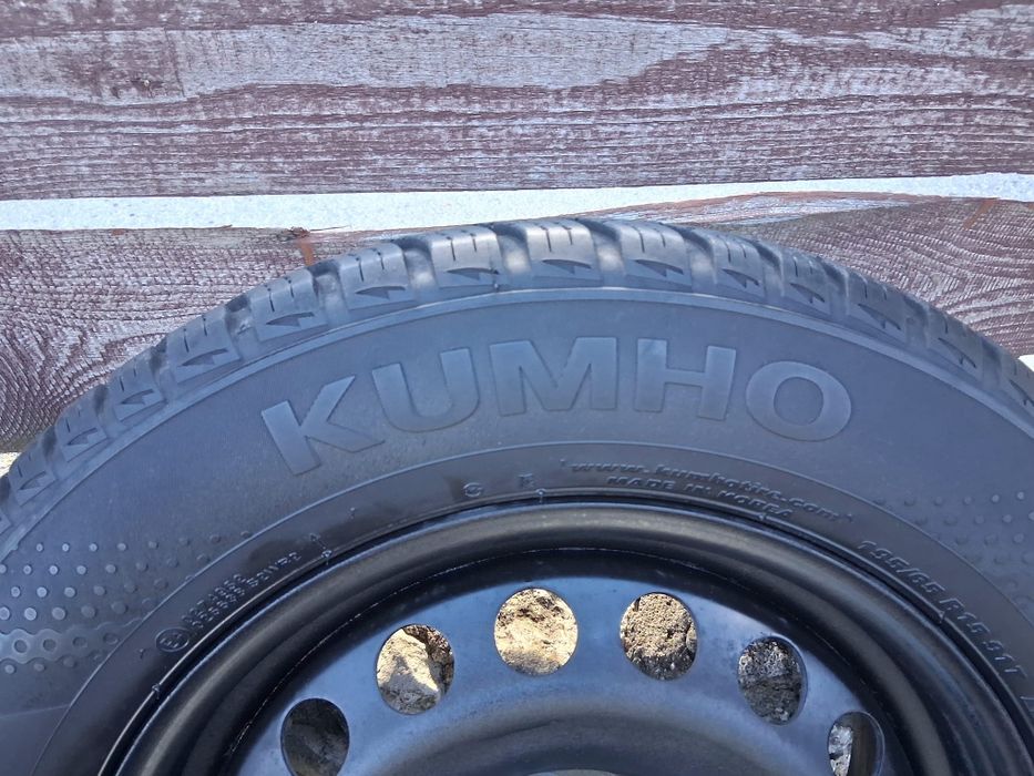 4 x felgi 5x112 VW, opony195/65/15 zima