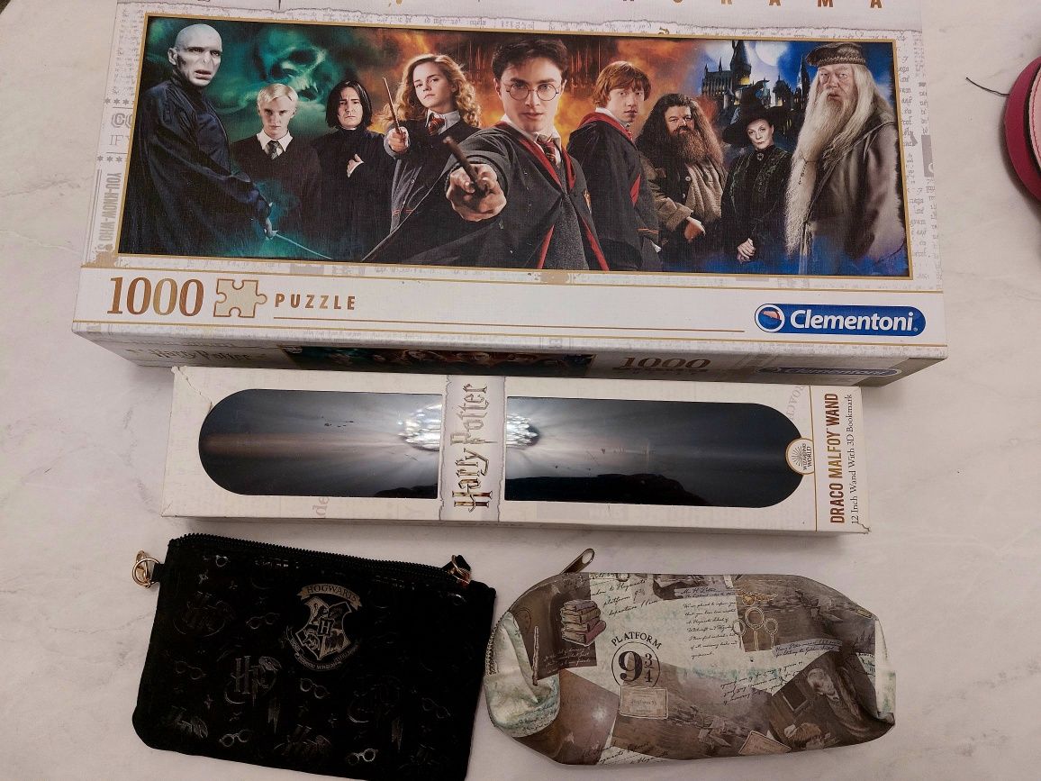 Harry Potter różdżka Graco puzzle 1000 portfelik