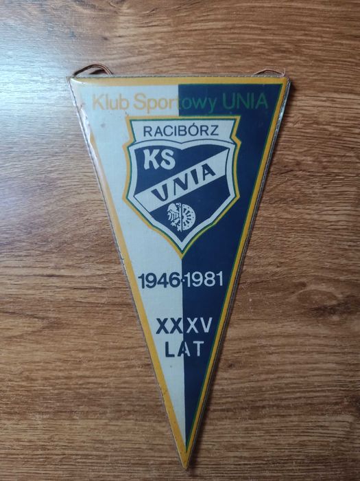 Retro proporczyk Unia Racibórz