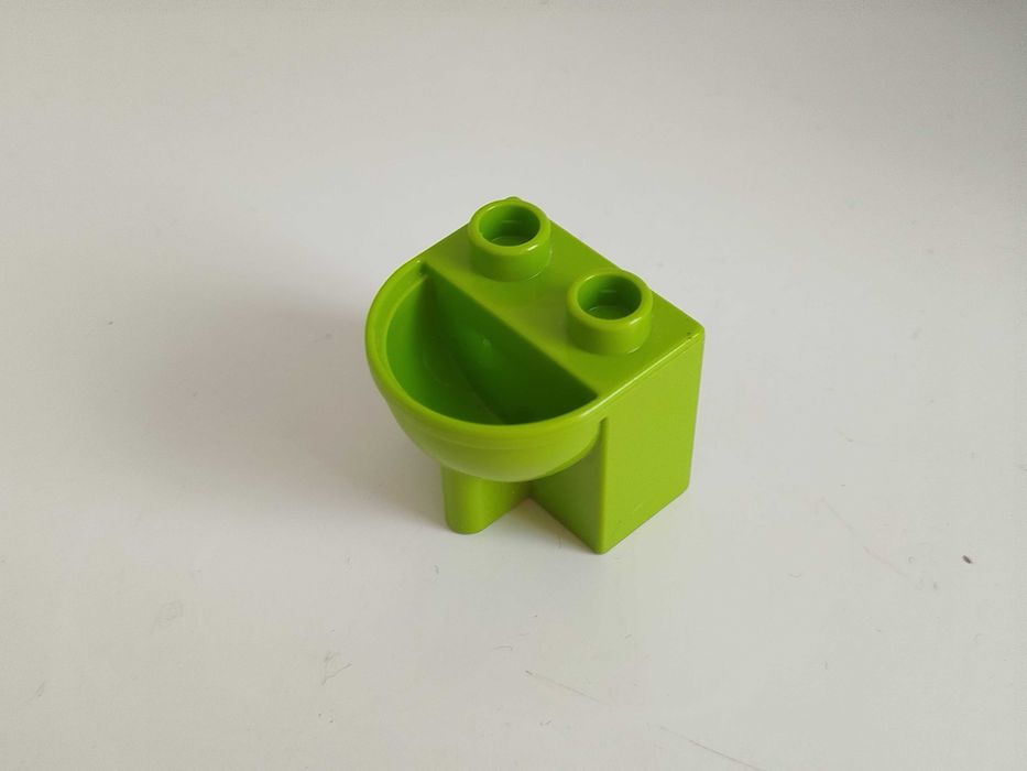 Klocki Lego Duplo - zielona umywalka