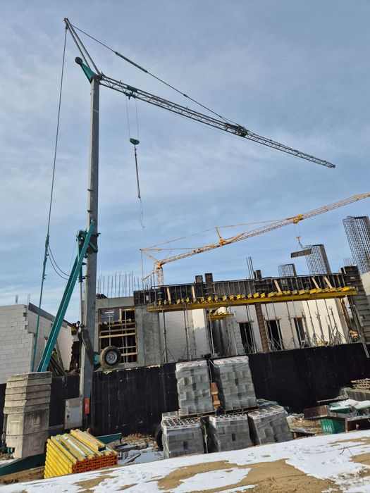 Żuraw Dźwig Budowlany WYNAJEM Wypożyczalnia żurawi na każdą budowę