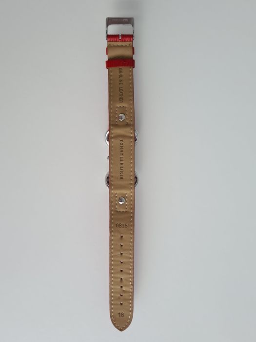 Relógio vermelho Tommy Hilfiger