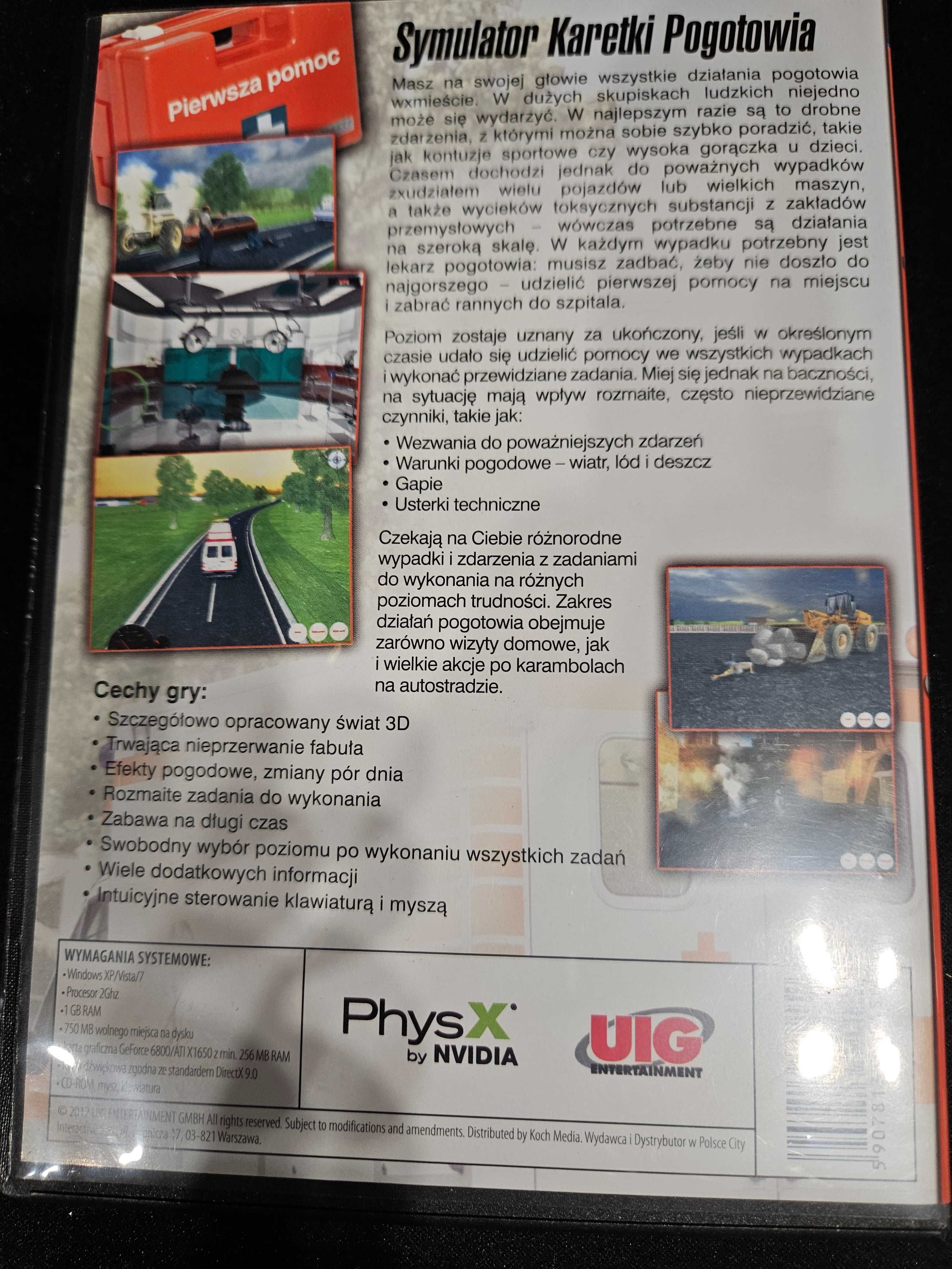 Symulator Karetki Pogotowia Gra PC PL