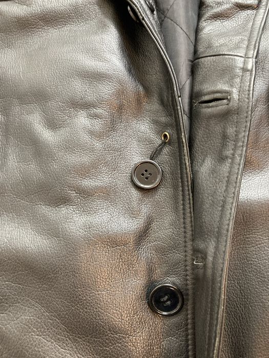 Meska kurtka skórzana z podszewką, roz. 50, czarna