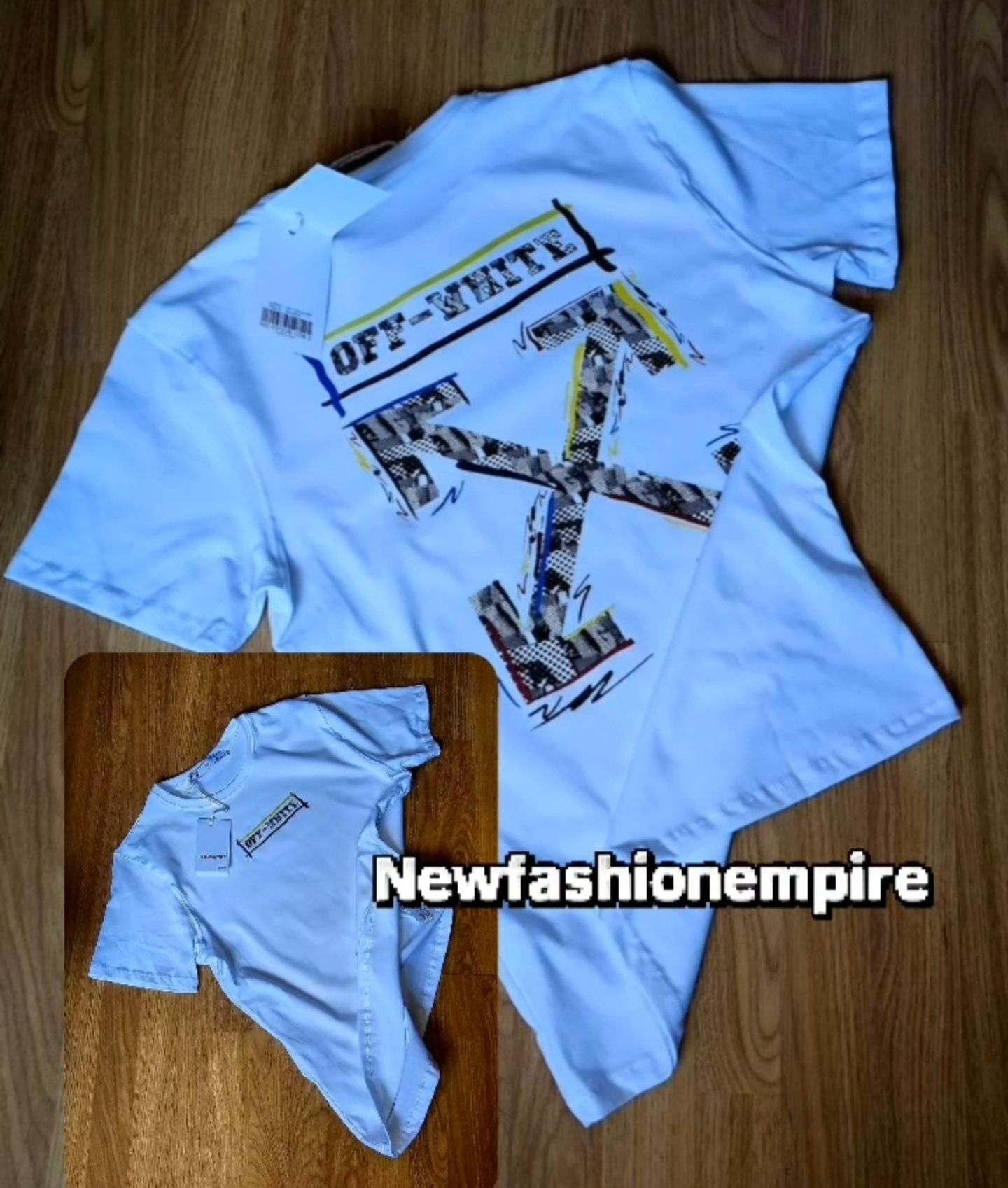 T-shirt off white  -  excelente qualidade