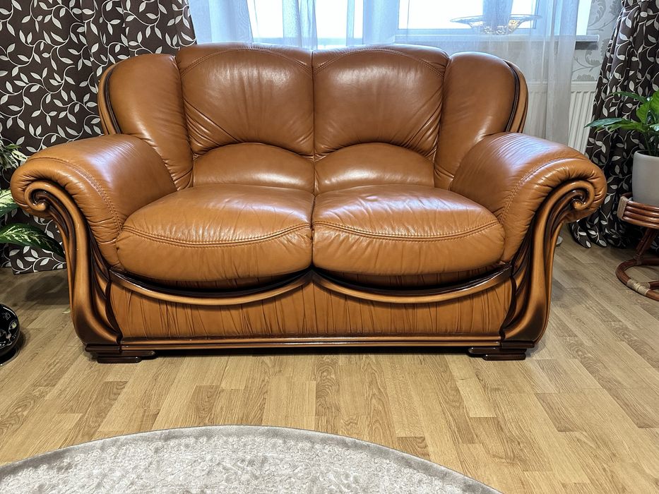 Продам шкіряний диван