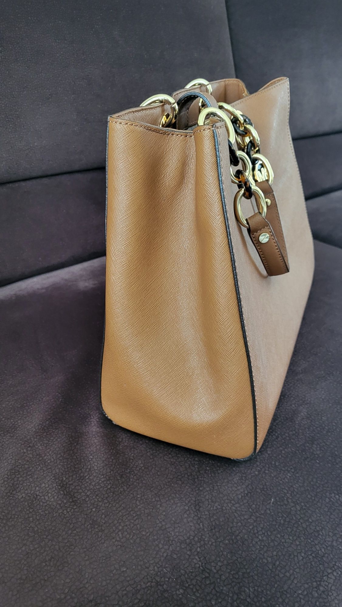 Torebka Michael Kors brązowa ruda oryginał