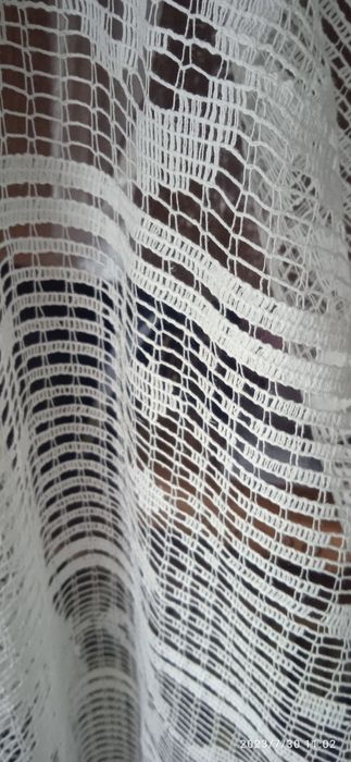 Гардина. Хлопок декор для вікон ажур тканина