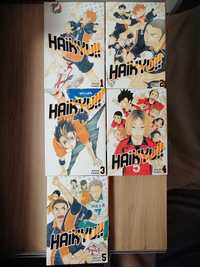 Haikyu!! Manga Tom 1-5