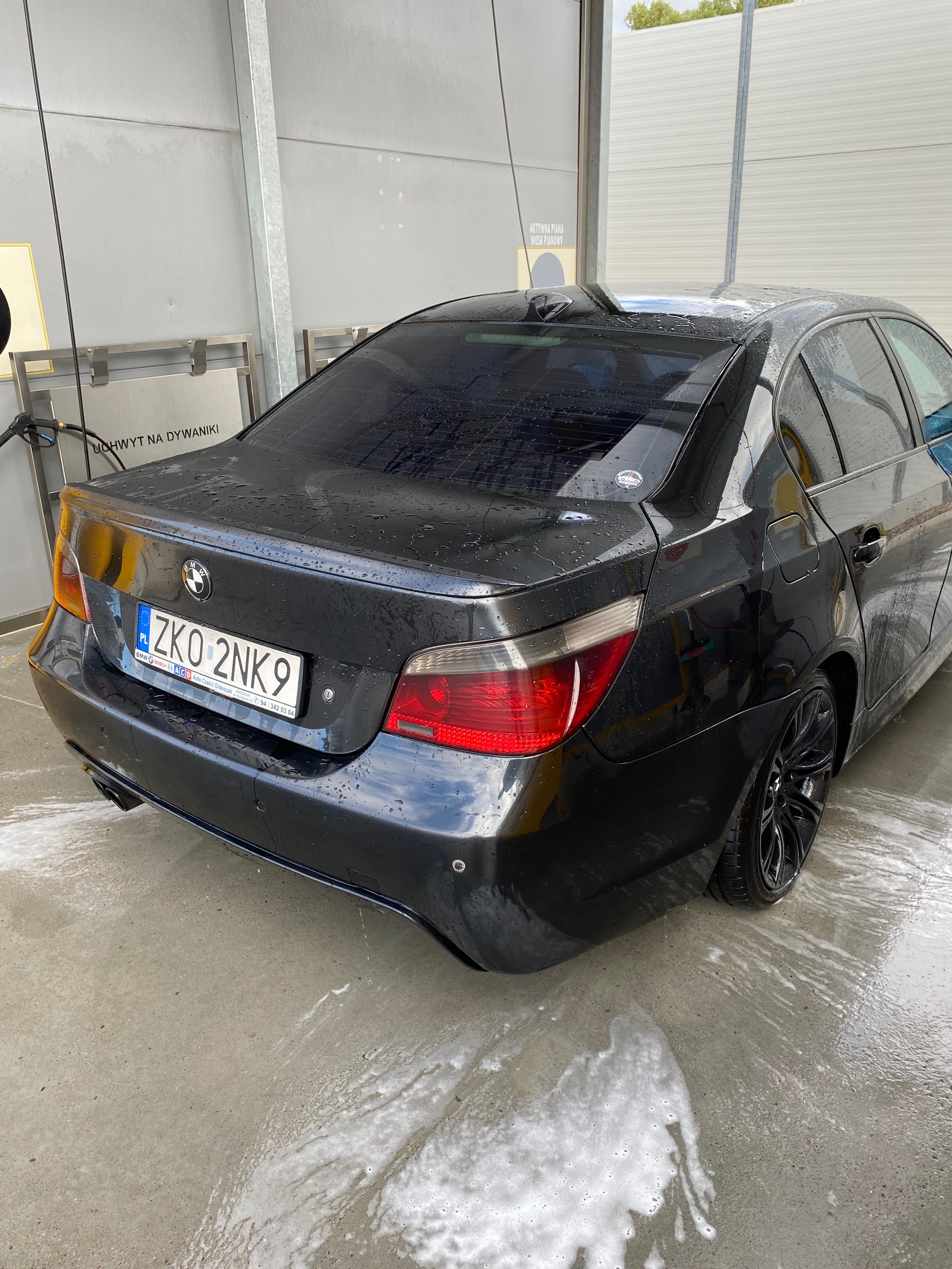 Bmw e60 3.0d 218km. Uszkodzony !
