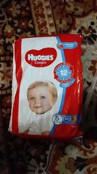 Підгузки Huggies Classic дитячі розмір 5, 11-25 кг, 42 шт