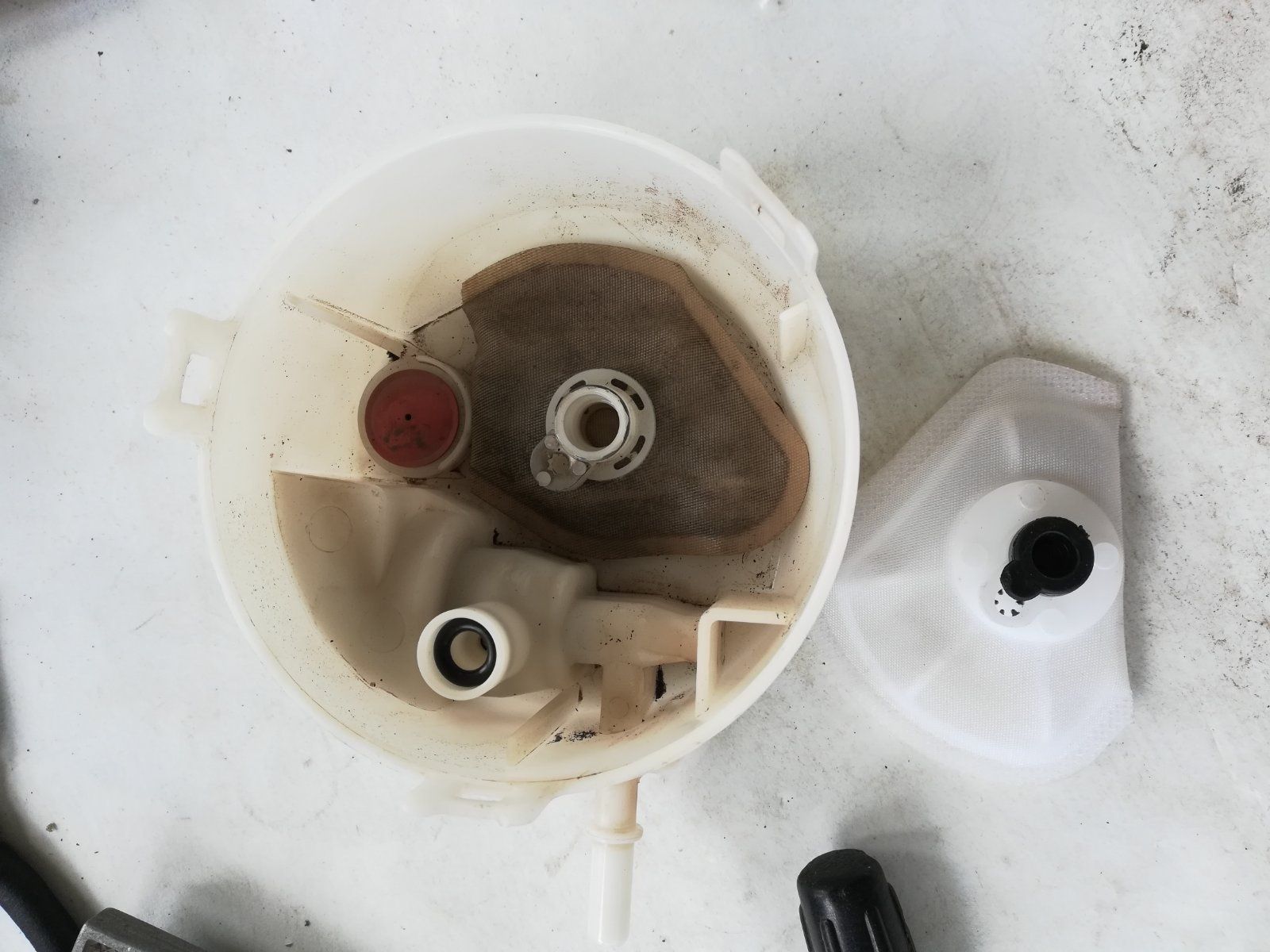 Сеточка фильтр грубой очистки колбы бензонасоса