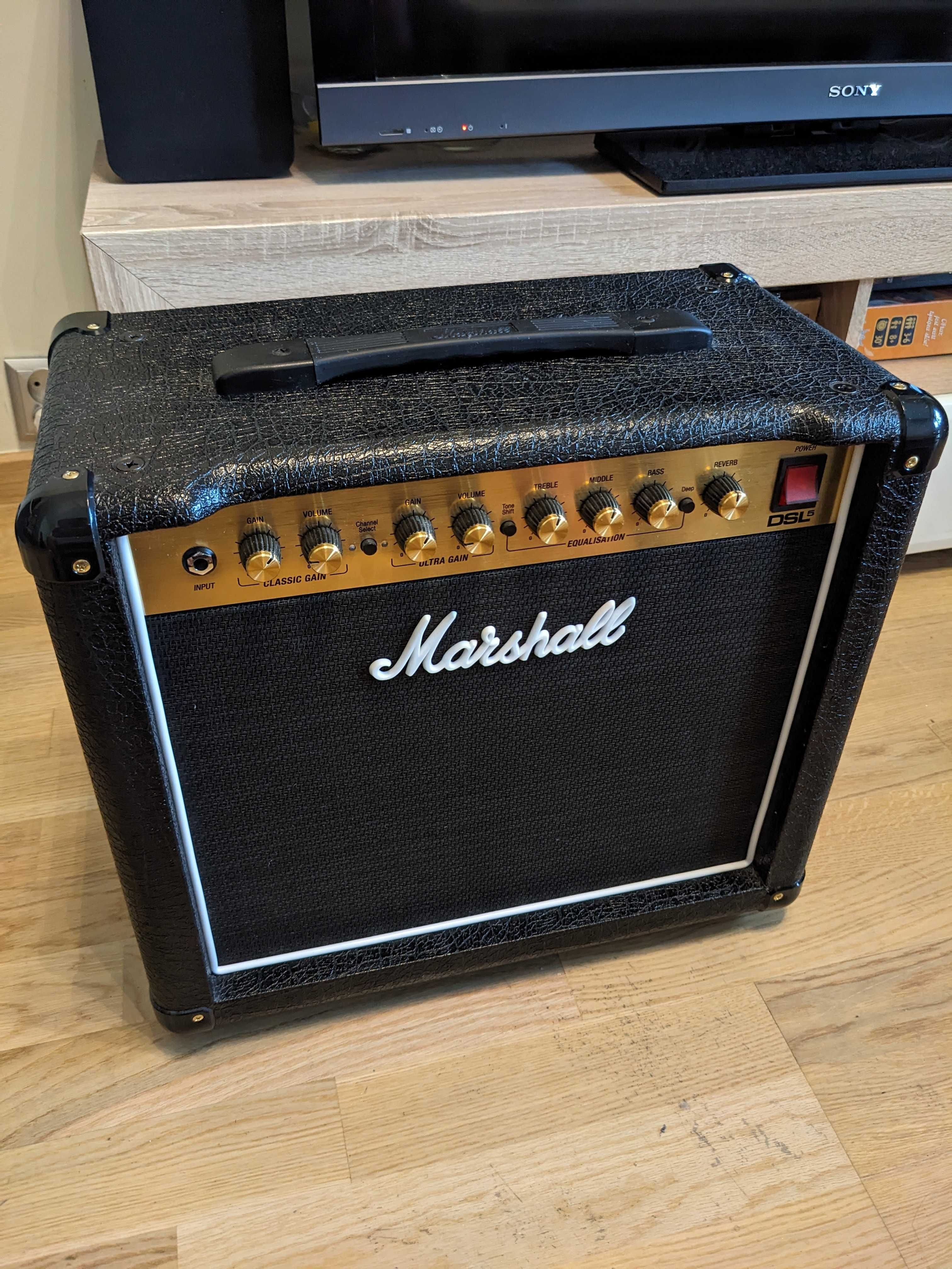 Wzmacniacz lampowy gitarowy Marshall DSL 5 CR