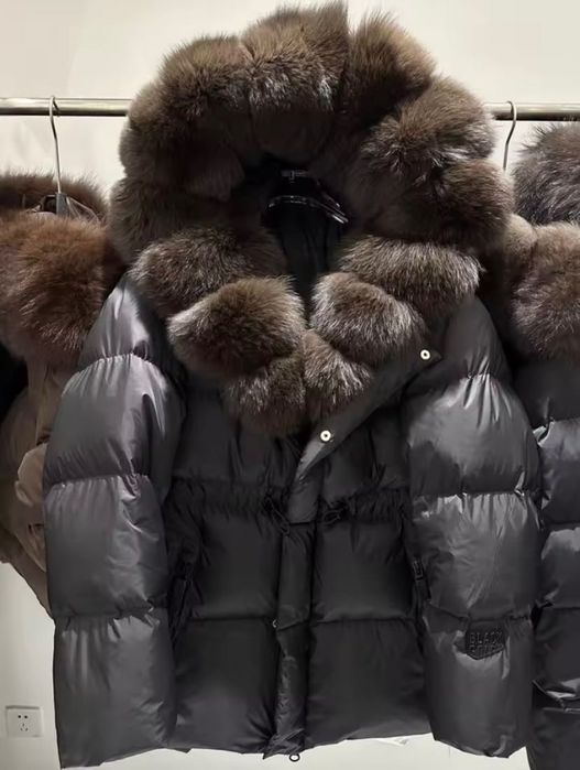 Blackgold kurtka puchowa jenotem typ liza bruce miss fofo roz.M