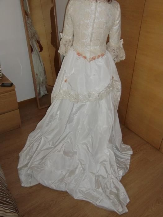 Vestido de noiva Dama Antiga Romantico