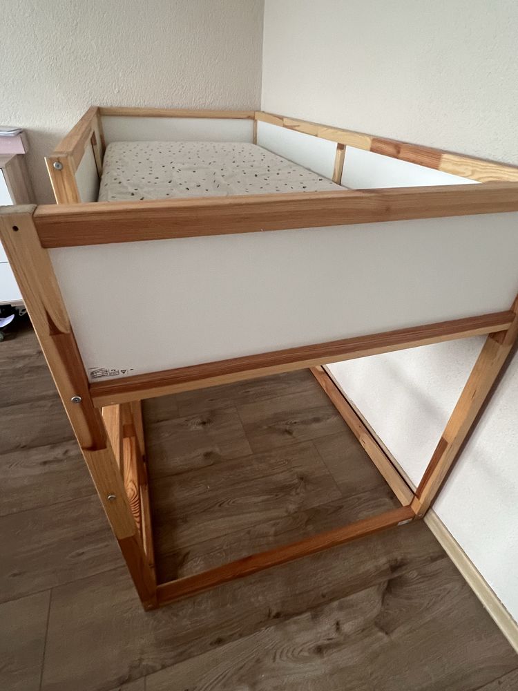 Lozko IKEA KURA + materac