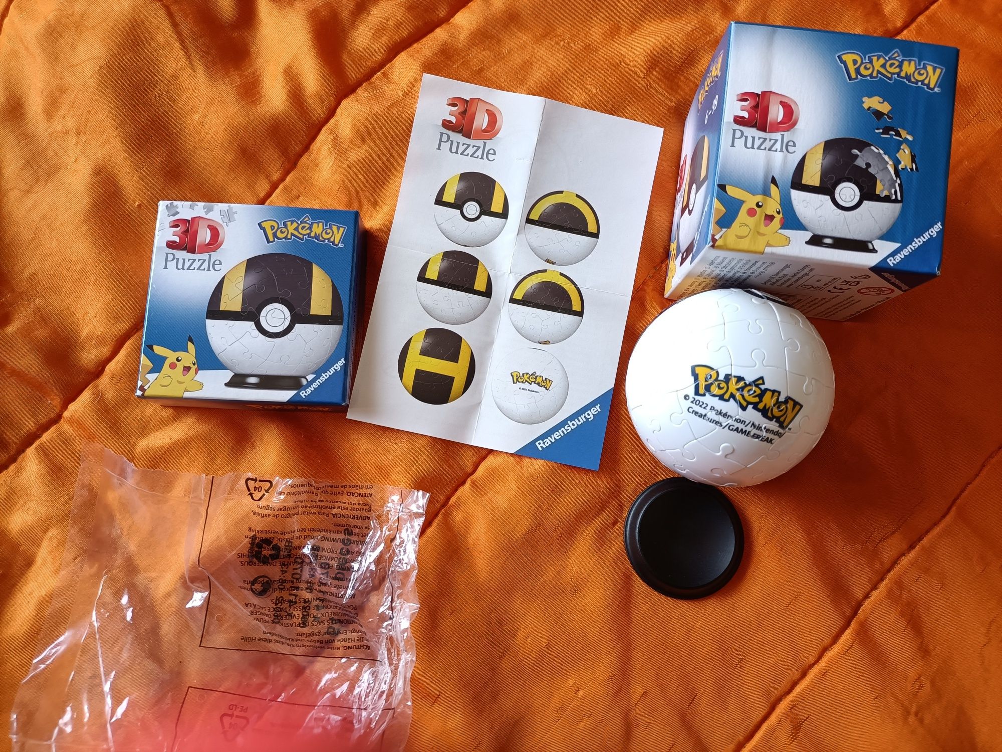 Puzzle bola Pokémon
