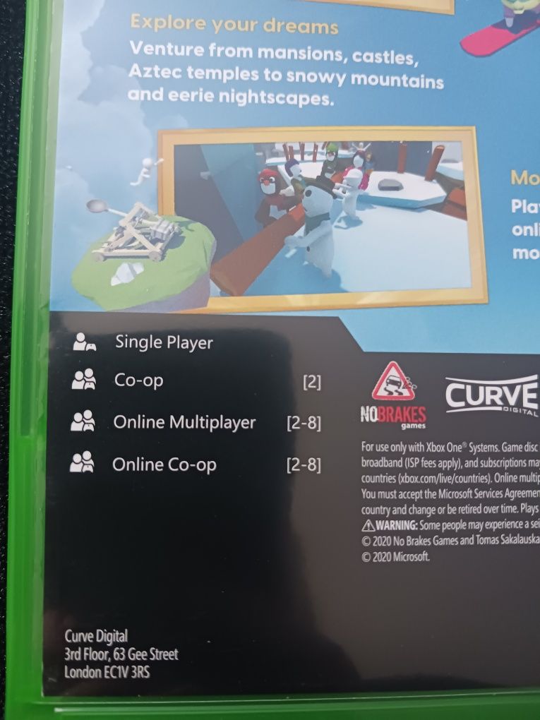 Human Fall Flat gra na xbox/ jak nowa