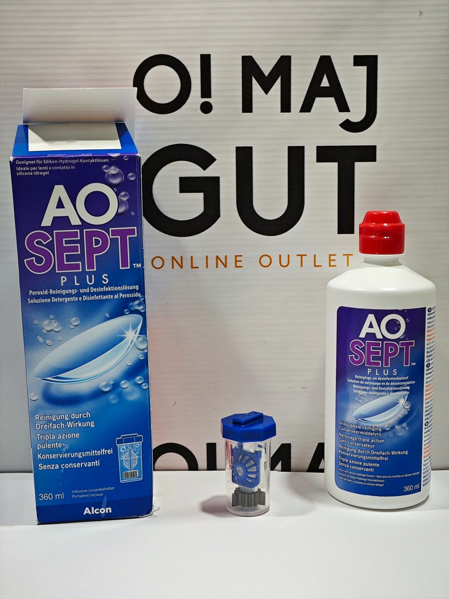 Płyn Do Soczewek Alcon Ao Sept 360Ml