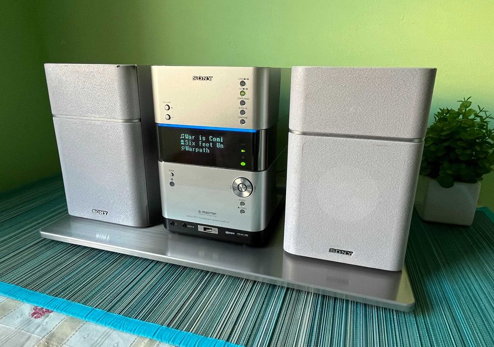 Sony CMT-U1 (Tuner/Mp3/USB/Aux). Відеоогляд!