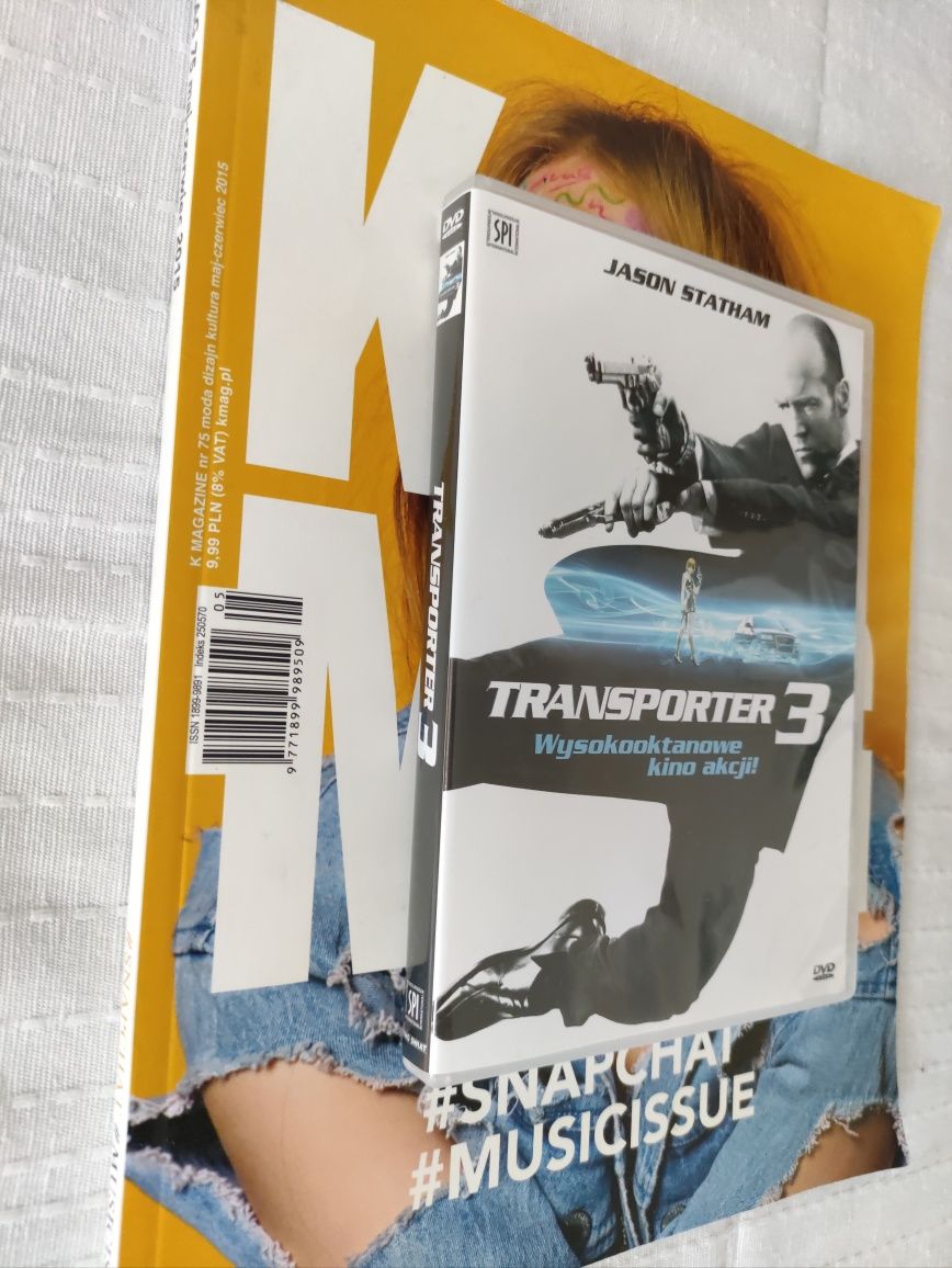 Film DVD Transporter 3 Jason Statham jak nowy okazja O.Megaton