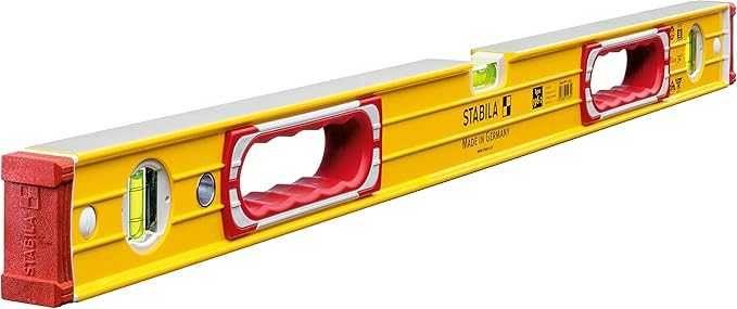 Niveis Stabila e mala 96 Spirit Level,  25cm 81cm + 122cm Como novos