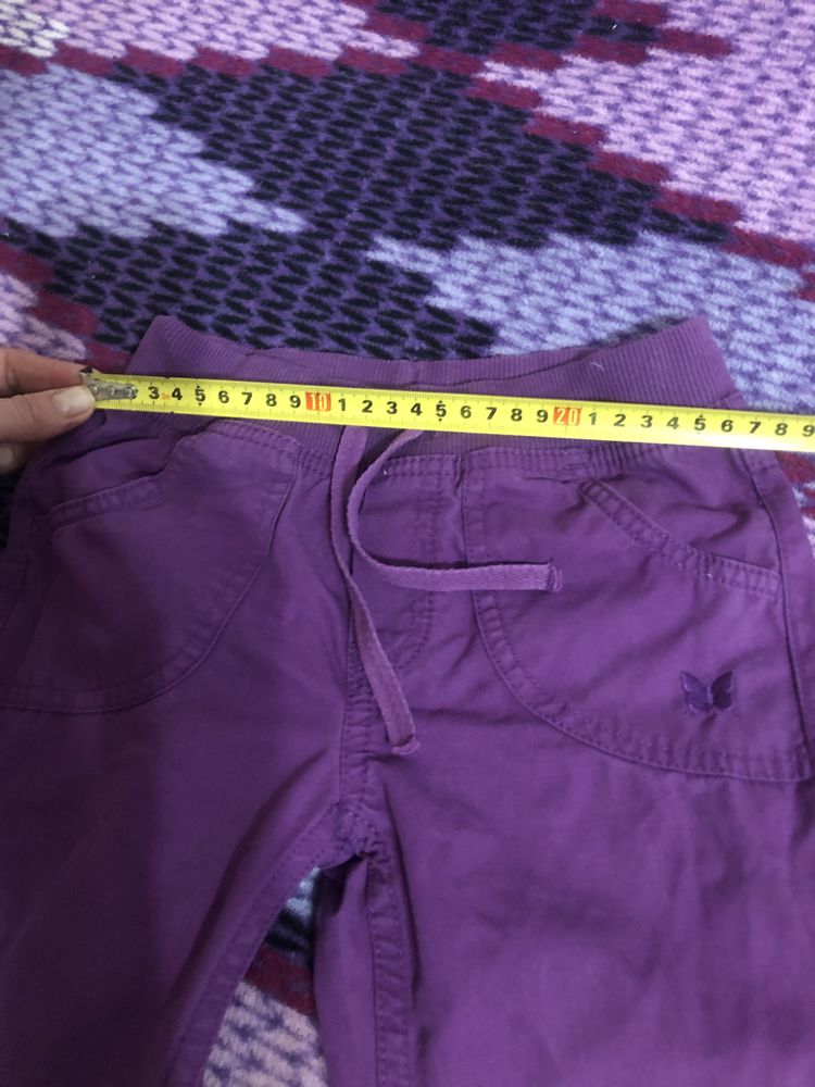 Штаны брючки H&M 2-3 года, замер на фото. Надеты 2 раза