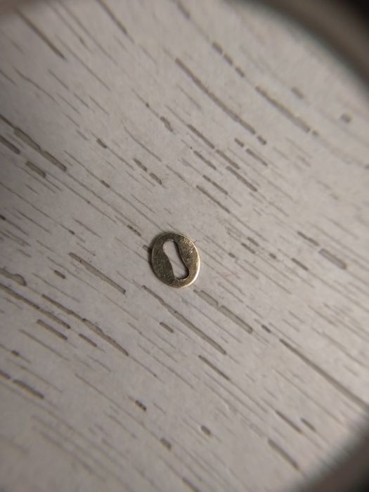 Кілечко з клеймом від золотого ланцюжка.( 585 * 0.06 грм. ).