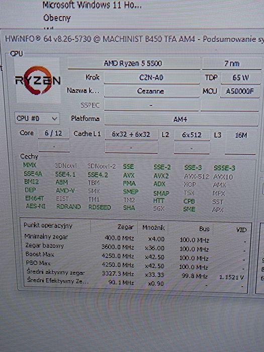 Komputer stacjonarny AMD Ryzen 5/GTX 1660 super/NVME do gier