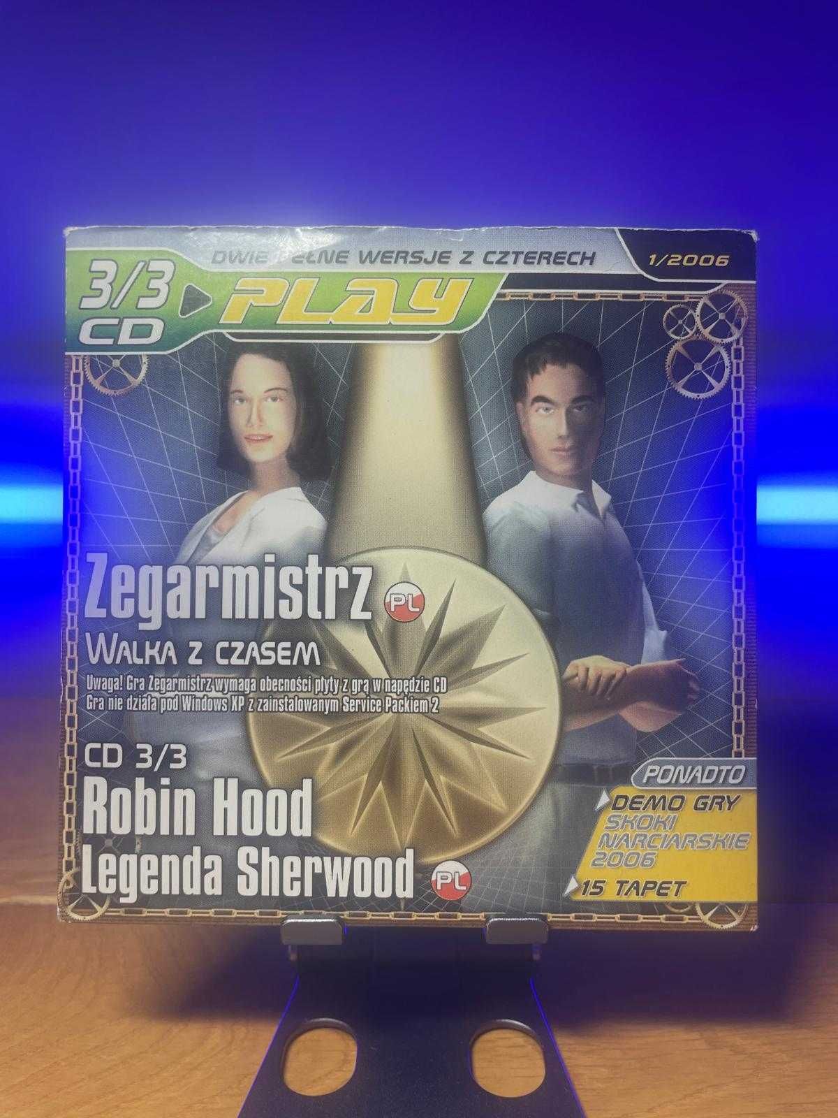 Play PC 1/2006 (komplet 3xCD) | Robin Hood PL, Kult PL, Zegarmistrz PL