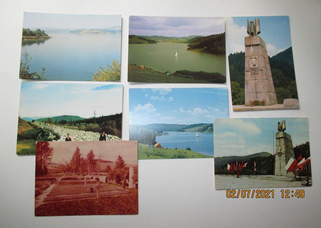 Stare pocztówki Bieszczady