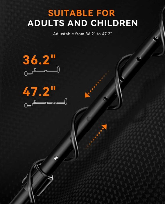 SUNPOW Profesjonalny wykrywacz metali z wyświetlaczem LCD - IP68