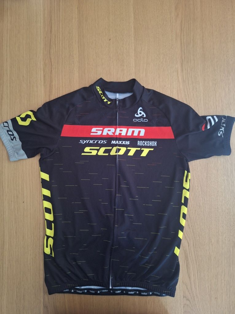 Koszulka rowerowa kolarska Scott