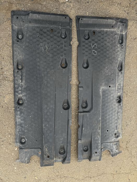 Защита днища левая Skoda Octavia 2 A5