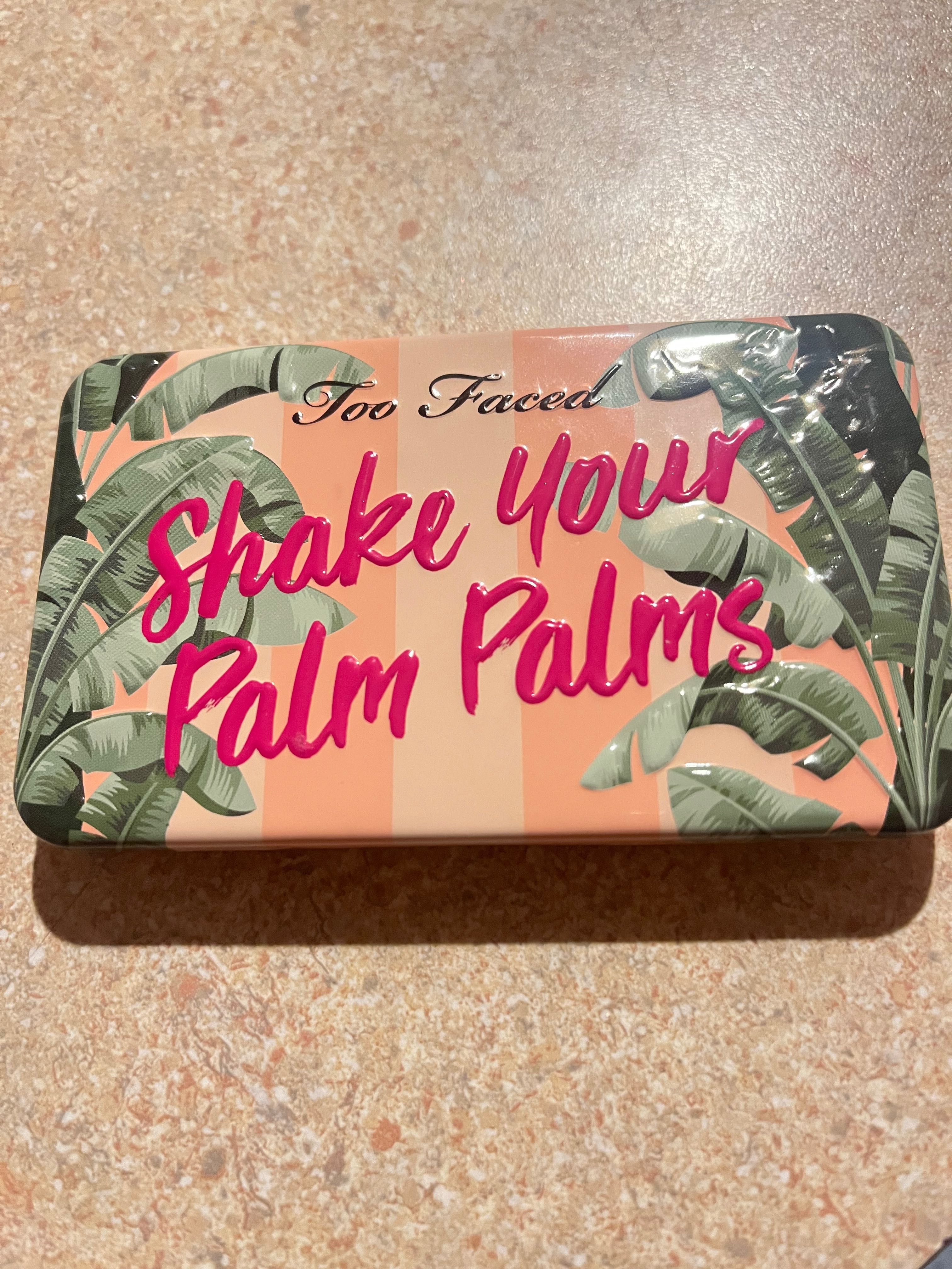 Too faced paletka cieni .Raz użyte dwa cienie .