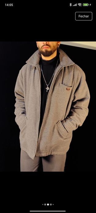 Casaco Lacoste de Lã XL