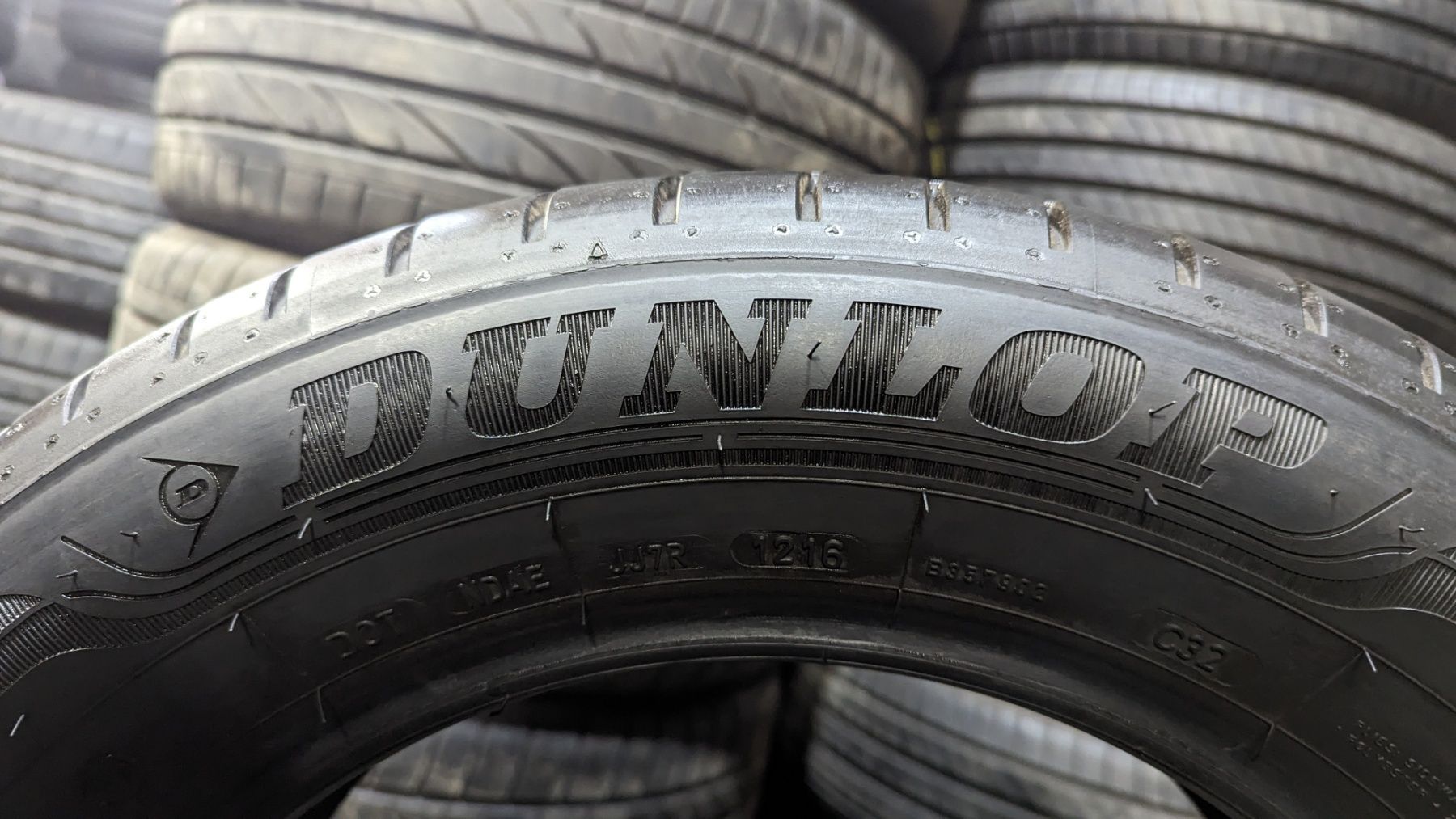 Шина 195/65 R 15 Dunlop Sport BluResponse. Одне колесо. Розпаровка.