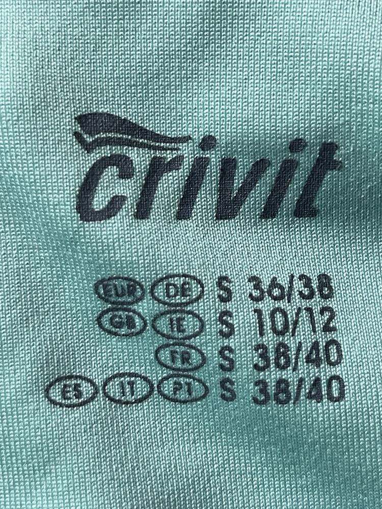 Crivit damskie szorty sportowe nowe bez metki 36/38 pas do 68 cm
