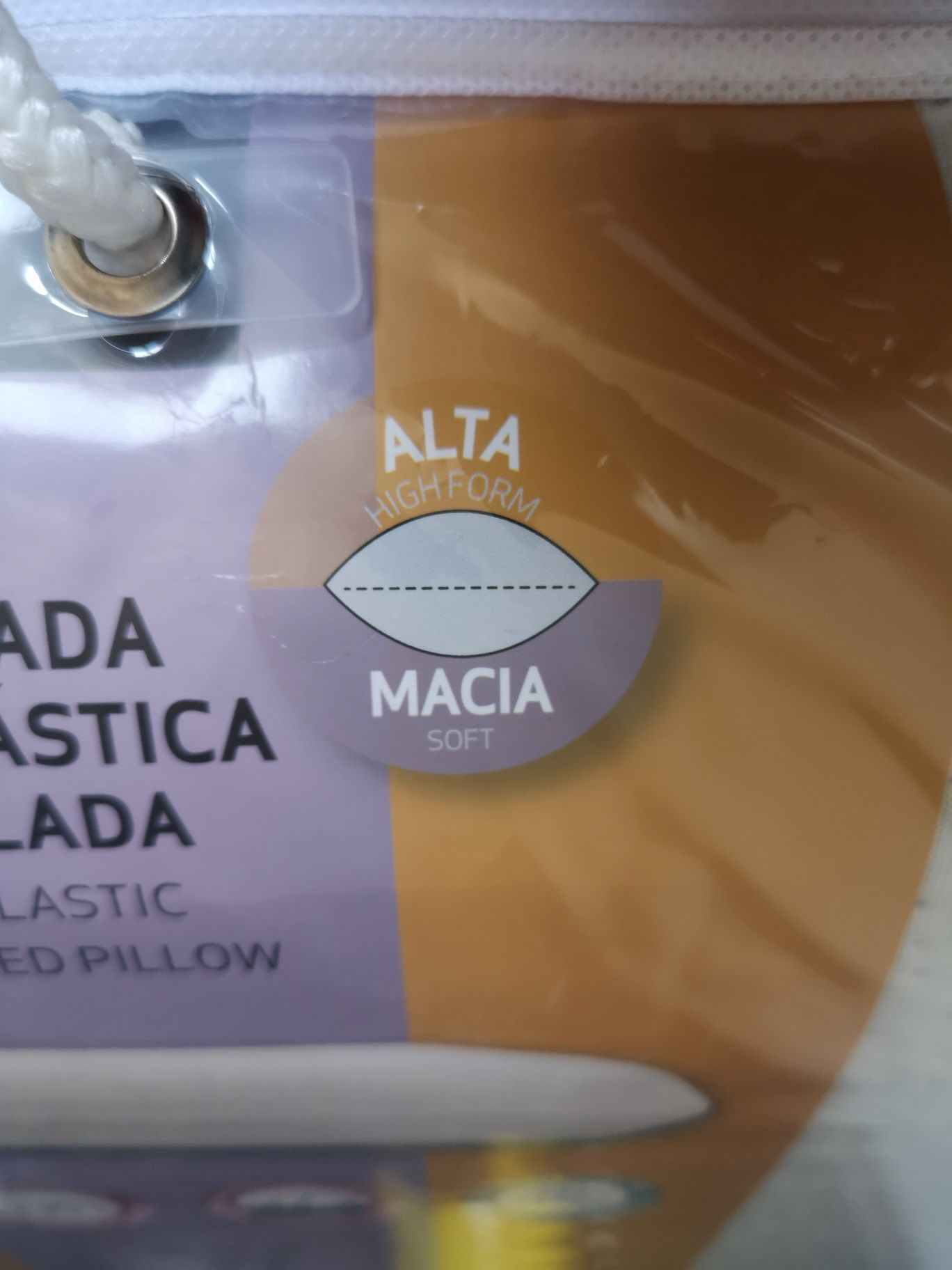 Almofada viscoelástica continente