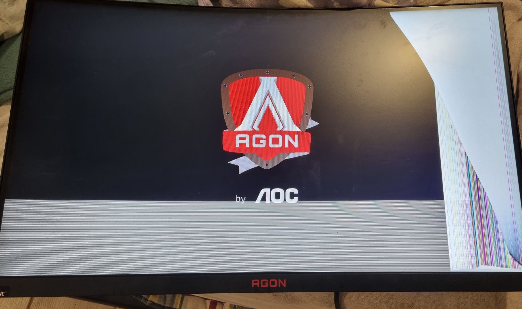 Monitor Aoc Agon  165hz 27" com defeito