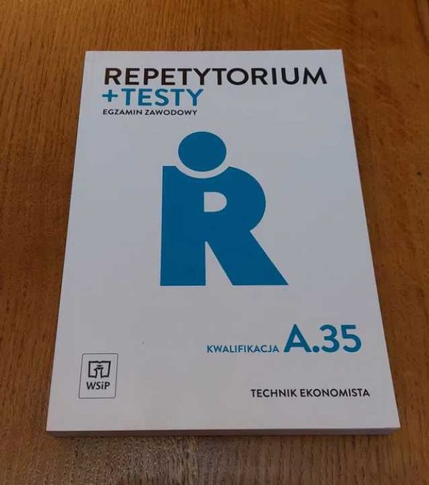 Repetytorium +testy egzamin zawodowy kwalifikacja A.35 Wsip ekonomista