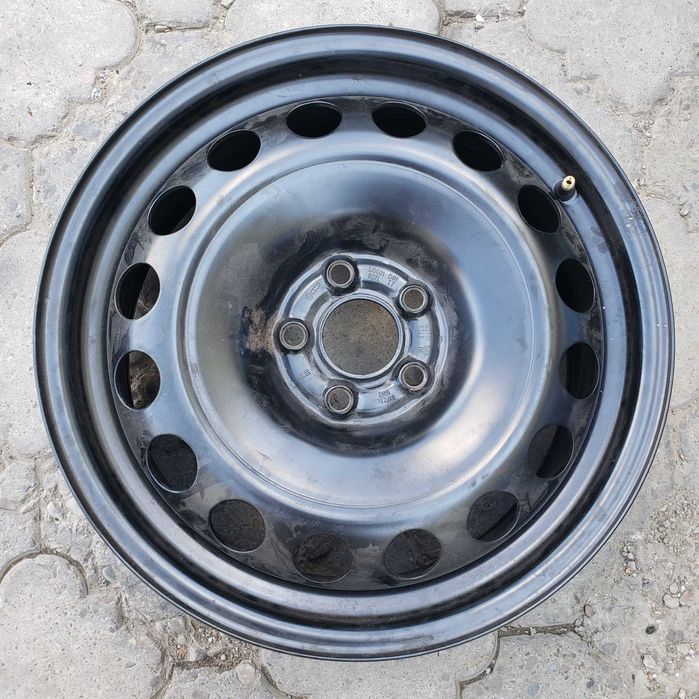 Диск залізний R16 6,5j 5х100 ET42 СО57,1 Volkswagen Golf-4 Audi-3 1шт.