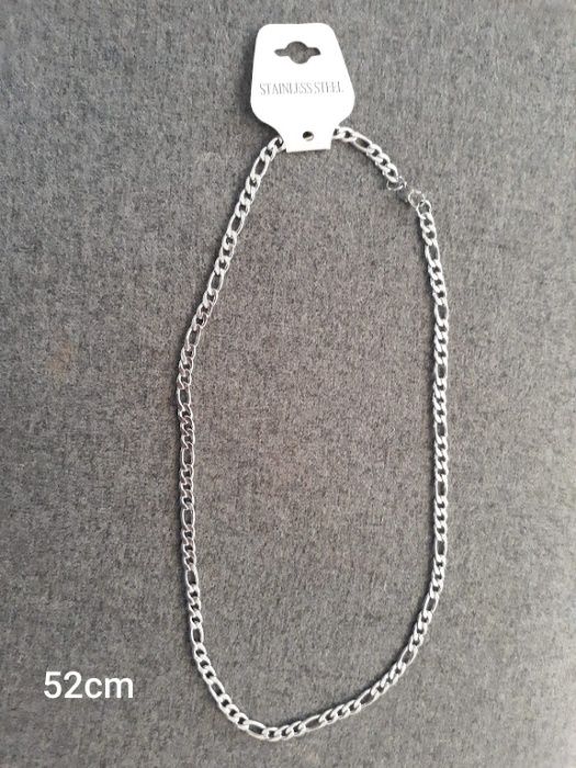 Łańcuszek naszyjnik męski stal nierdzewna 52cm