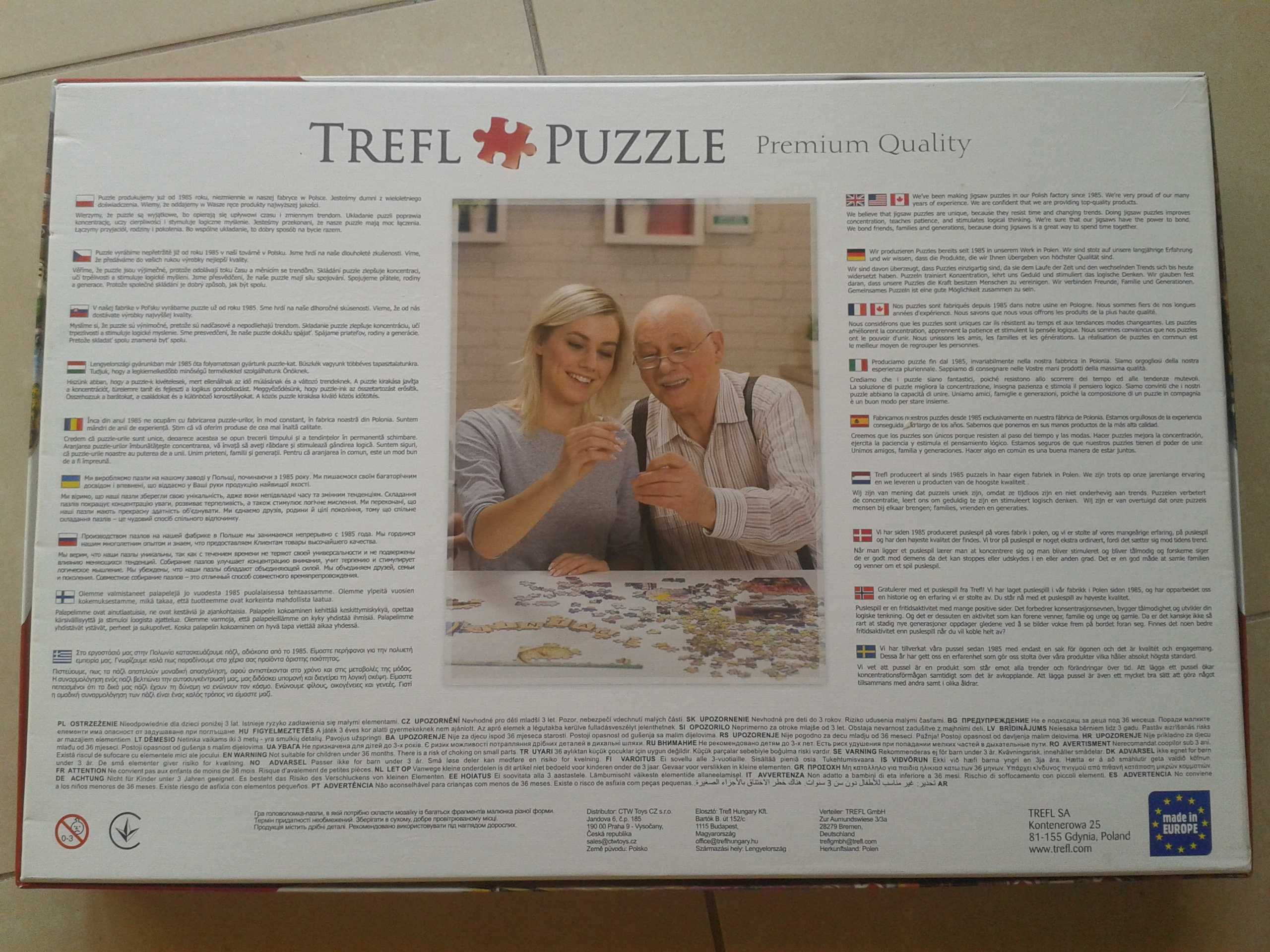Puzzle 2000 Trefl Sielskie życie brakuje 1 el
