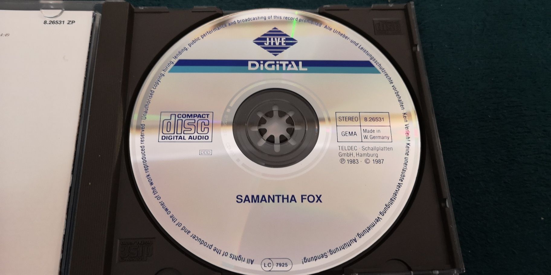 Samantha Fox - Samantha Fox. 1987r