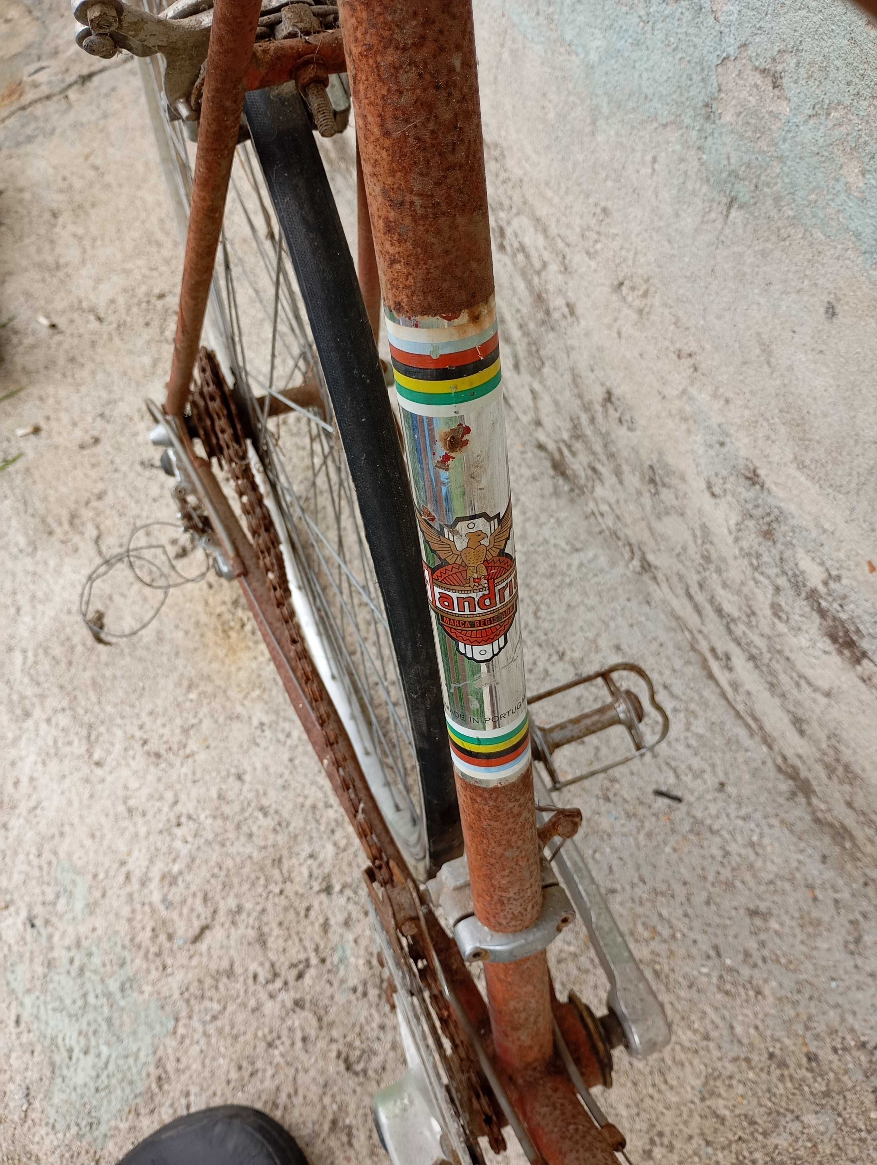 Bicicleta usada.